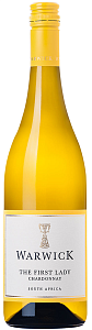 Белое Сухое Вино Western Cape WO Warwick First Lady Chardonnay 2020 г. 0.75 л