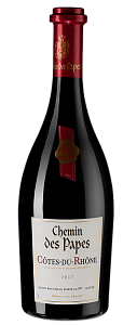 Красное Сухое Вино Chemin des Papes Cotes-du-Rhone Rouge 2017 г. 0.75 л