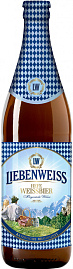Пиво Liebenweiss Hefe-Weissbier Glass 0.5 л