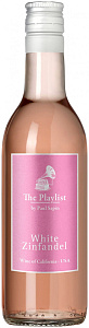 Розовое Полусладкое Вино The Playlist White Zinfandel 0.187 л