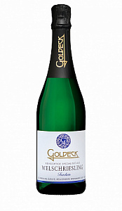Белое Брют Игристое вино Goldeck Welschriesling 0.75 л