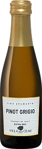Белое Брют Игристое вино Pinot Grigio Spumante Extra Dry Villa degli Olmi 0.2 л