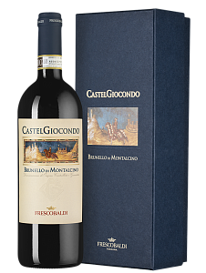 Красное Сухое Вино Brunello di Montalcino Castelgiocondo Frescobaldi 2019 г. 0.75 л в подарочной упаковке