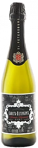 Белое Брют Игристое вино Saint-Petersburg Traditional Brut 0.75 л