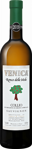 Вино Ronco delle Mele Sauvignon Organic 2020 г. 0.75 л