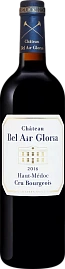 Вино Chateau Bel Air Gloria Cru Bourgeois Haut Medoc AOC 2016 г. 0.75 л