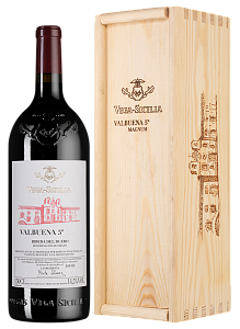 Красное Сухое Вино Valbuena 5 2016 г. 1.5 л Gift Box