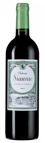 Вино Chateau Siaurac 2014 г. 0.75 л