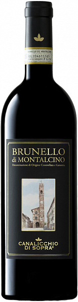 Вино Brunello di Montalchino Canalicchio di Sopra 2015 г. 0.75 л