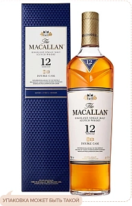 Виски Macallan Double Cask 12 Years Old 0.7 л в подарочной упаковке