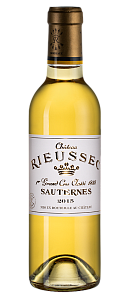 Белое Сладкое Вино Chateau Rieussec 2015 г. 0.375 л