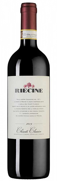 Вино Riecine Chianti Classico 2020 г. 0.75 л