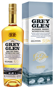 Виски Grey Glen 0.7 л Gift Box