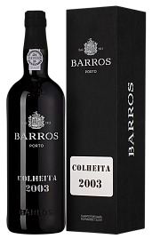 Портвейн Barros Colheita 2003 г. 0.75 л Gift Box