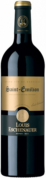 Вино St Emilion Louis Eschenauer 2020 г. 0.75 л