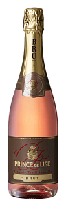 Розовое Брют Игристое вино Prince de Lise Methode Traditionnelle Brut Cuvee Rose 0.75 л