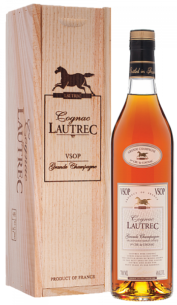 Коньяк Lautrec VSOP Grande Champagne Premier Cru 0.7 л Gift Box