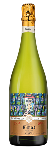 Белое Экстра брют Игристое вино Cava Damiana Gran Reserva Mestres 2007 г. 0.75 л