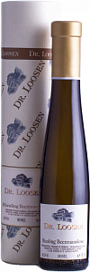 Белое Сладкое Вино Dr. Loosen Riesling Beerenauslese 2017 г. 0.187 л Gift Box