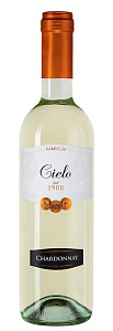Белое Полусухое Вино Cielo Chardonnay 0.75 л