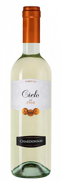 Вино Cielo Chardonnay 2021 г. 0.75 л
