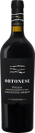 Вино Ortonese Sangiovese Merlot Puglia IGT Caldora 0.75 л