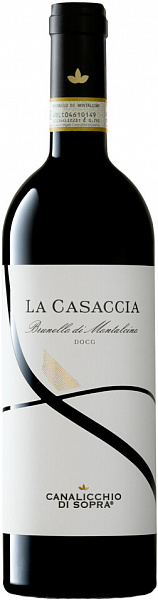 Вино Brunello di Montalchino La Casaccia Canalicchio di Sopra 2017 г. 0.75 л