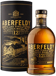 Виски Aberfeldy 12 Years Old 0.7 л в подарочной упаковке