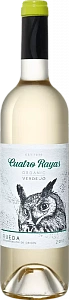 Белое Сухое Вино Verdejo Organic Rueda DO Cuatro Rayas 0.75 л