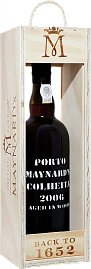 Портвейн Maynard's Porto DO Colheita 2006 Barao De Vilar Vinhos 0.75 л в подарочной упаковке