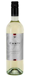 Белое Полусухое Вино Canti Chardonnay 0.75 л