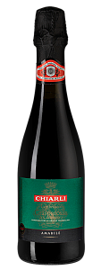 Красное Полусладкое Шипучее вино Lambrusco Grasparossa di Castelvetro 0.375 л