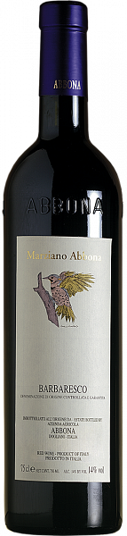 Вино Barbaresco DOCG Abbona 2016 г. 0.75 л
