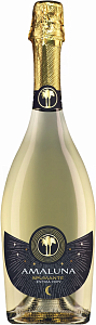 Белое Экстра драй Игристое вино Amaluna Spumante Extra Dry 0.75 л