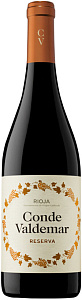 Красное Сухое Вино Conde Valdemar Reserva Rioja DOC 2012 г. 0.75 л