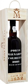 Портвейн Maynard's Porto DO Colheita 2009 Barao De Vilar Vinhos 0.75 л в подарочной упаковке