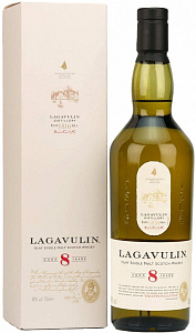 Виски Lagavulin 8 Years Old 0.7 л в подарочной упаковке