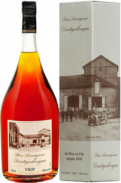 Арманьяк Dartigalongue VSOP Bas Armagnac 1.5 л Gift Box