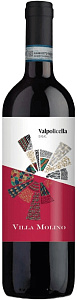 Красное Полусухое Вино Sartori Villa Molino Valpolicella 0.75 л