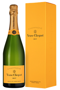 Шампанское Veuve Clicquot Brut 0.75 л Gift Box