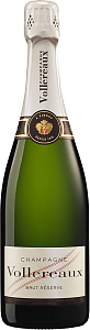 Белое Брют Шампанское Vollereaux Brut Reserve 0.75 л