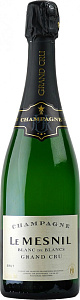 Белое Брют Шампанское Le Mesnil Brut Blanc de Blancs Grand Cru 0.75 л