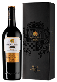 Вино Baron de Chirel Reserva 2015 г. 0.75 л Gift Box