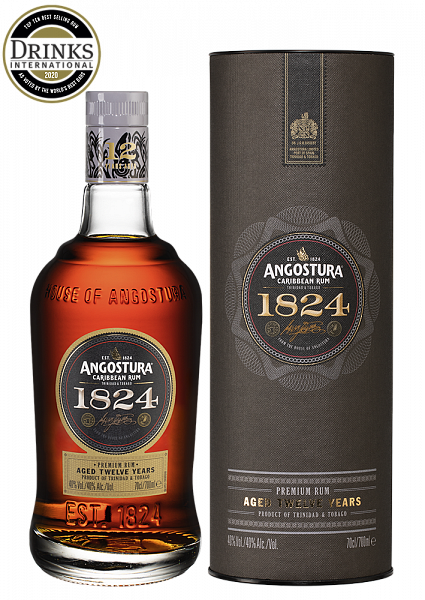 Ром Angostura 1824 12 Years Old 0.7 л Gift Box