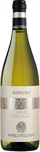 Белое Сухое Вино Pinot Grigio Mongris 2020 г. 0.75 л