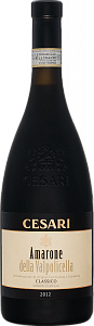 Красное Полусухое Вино Cesari Amarone Della Valpolicella DOCG Classico 2016 г. 0.75 л