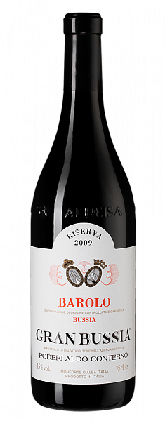 Вино Barolo Riserva Granbussia 2009 г. 0.75 л