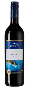 Красное Полусухое Вино Two Oceans Pinotage 2017 г. 0.75 л