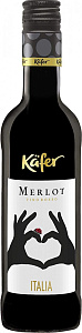 Красное Сухое Вино Kafer Merlot 0.25 л