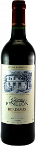 Красное Сухое Вино Chateau Fenelon Bordeaux 0.75 л